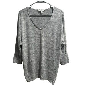 Market Spruce‎ Dolman Sleeve Tops, Size Medium, Heather Gray